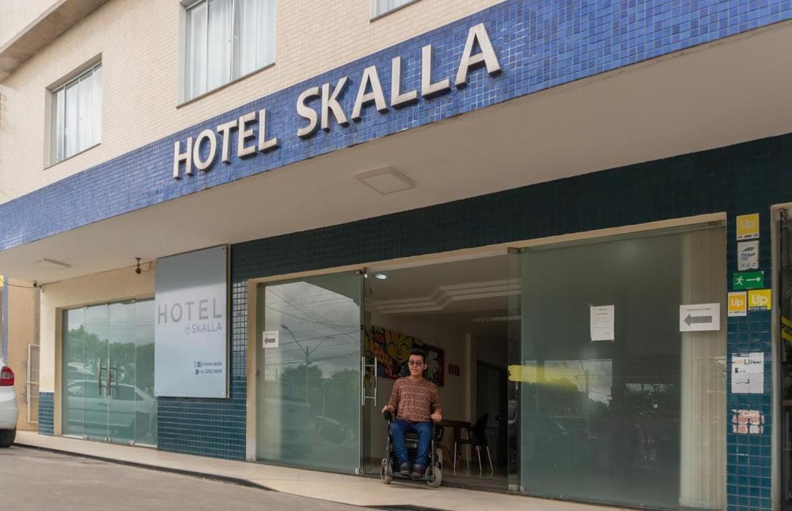 Hotel Skalla Teixeira de Freitas Bagian luar foto